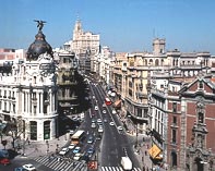 Spania - Madrid - Gran Via (dinspre strada Alcala)