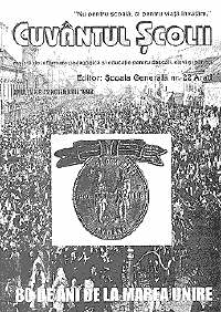 Cuvantul Scolii - Virtual Arad News (c) 1998