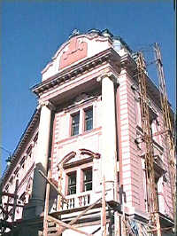 Lucrari de renovare la Hotel Muresul in Arad - (c) Virtual Arad News, 1998