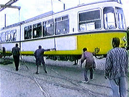 Aradul a mai primit tramvaie nemtesti