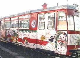 De sarbatori va circula tramvaiul copiilor