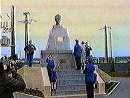 Jandarmii aradeni au ridicat monumentul domnitorului Ghica