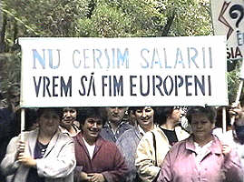 Sindicatul Sanitas a protestat din nou