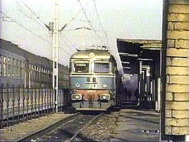 Trenurile au inceput din nou sa circule