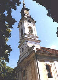 Biserica Sarbeasca - monument de arta arhitectonica - Virtual Arad News (c)2001