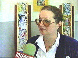 Directoarea Liceului de Arta - Silvia Demian este multumita de prezenta la olimpiada