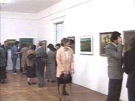 Expozitia omagiala Sever Frentiu a atras numerosi vizitatori