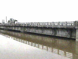 La Zerind, apele Crisului Negru au ajuns pana la pod