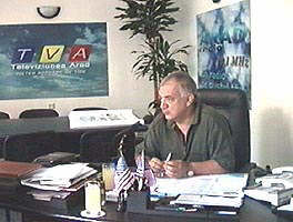 Directorul RTV Arad - Alexandru Mot este mandru de rezultatele obtinute in domeniul informarii - Virtual Arad News (c)2002