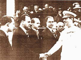 Intalnirea Regelui Carol II cu baronul Neuman