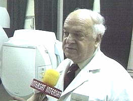 Prof. dr. Gheorghe Ciobanu este multumit de aparatura primita