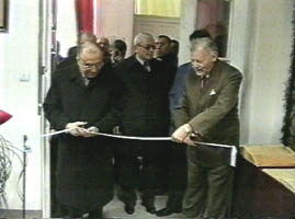 A fost taiata panglica inaugurala la Muzeul "Vasile Goldis"