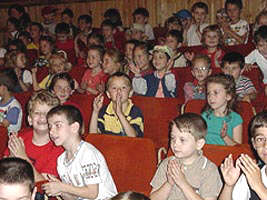 Copiii au fost incantati de spectacolele de la Euromarionete