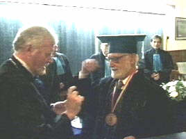 Dr. Werner Reichart a primit titlul de Doctor Honoris Causa al UVVG