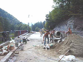 La Moneasa se doreste reabilitarea drumului spre Bihor - Virtual Arad News (c)2003