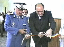 Prefectul Ungureanu si Generalul Radoi au taiat panglica inaugurala a postului de jandarmi din Pancota
