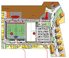 Apar noi proiecte pentru sistematizarea zonei Stadionului ACU
