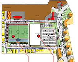 In curand se va stabili constructia supermarketului Kaufland in apropirea Stadionului ACU