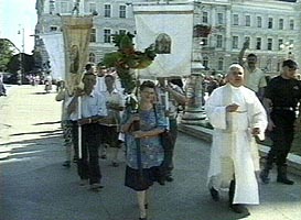 Procesiune la Arad de Sfantul Anton