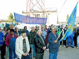 Protest al energeticienilor aradeni