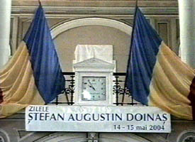 Stefan Augustin Doinas a fost omagiat la Liceul "Moise Nicoara"