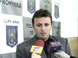 Viorel Nemes - inspector sef al Inspectoratului Judetean al Politiei de Frontiera este multumit de rezutatele controlului