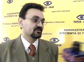 Adrian Gherga - presedintele PNTCD Arad va actiona CJA in instanta pentru cumpararea spatiului