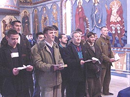 Biserica din penitenciar ofera posibilitati de reculegere