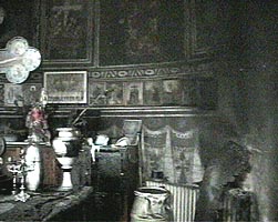 Biserica ortodoxa Sega II a fost pradata si incendiata de hoti