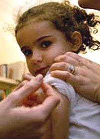 Copiii vor primi vaccin antirujeolic