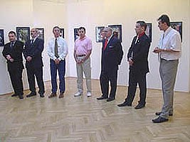 In prezenta oficialitatilor la Sala Clio a fost deschisa expozitia foto Zoltan Boszormenyi