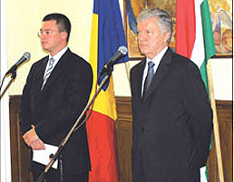 Intalnirea ministrilor de externe roman si maghiar