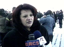 Lidera de sindicat - Dorina Verdes incearca sa dea solutii pentru stingerea conflictului