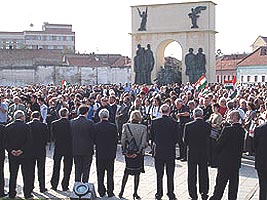 Peste 400 de participanti au fost prezenti in Parcul Reconcilierii