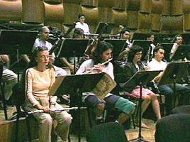 Repetitie generala la Filarmonica inainte de deschiderea stagiunii