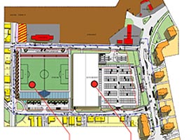 Sistematizarea zonei stadionului ACU creaza multe controverse