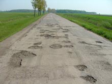 Starea multor drumuri judetene este jalnica