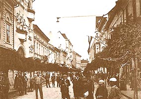 Strada Eminescu in secolul XVIII