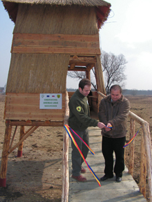 A fost inaugurat observatorul ornitologic de la Bezdin