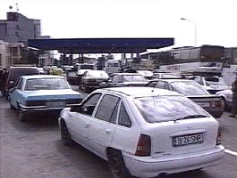 Din nou mare aglomeratie la Vama Nadlac