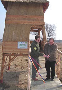 Inaugurarea observatorului ornitologic de la Bezdin ofera posibilitatea studierii faunei