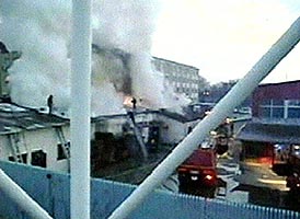 Incendiu la Complexul "Jackson"