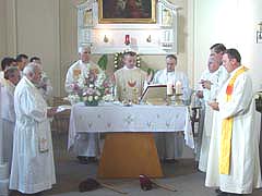 La biserica catolica din Micalaca corul Jubilate a fost oprit de la repetitii