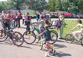 La Cartodrom a avut loc un concurs de biciclete