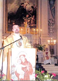 La Catedrala Catolica s-a omagiat Sfantul Anton de Padova
