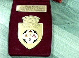 Medalie din partea Ritului Masonic York pentru UAV