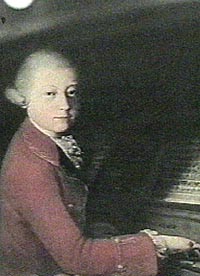 Medalion Wolfgang Amadeus Mozart la Filarmonica