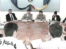 Presedintele CNAS - Cristian Vladescu a organizat o conferinta in sala rotunda a Prefecturii