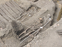 Scheletele descoperite pe Stadionul Astra vor fi reinmormantate la Cimitirul Pomenirea