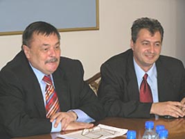 Secretarul de Stat Paul Dobre s-a intalnit la Arad cu prefectul Cristian Stragea